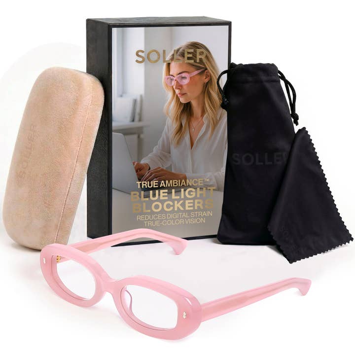 Rose Muse - Blue-Light Glasses for wholesale by Sunday Silks