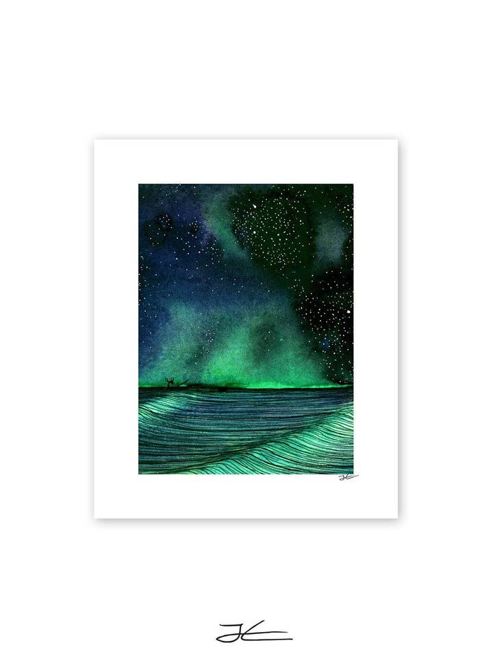 Night Show - Print/ Framed Print for wholesale by Jonas Claesson