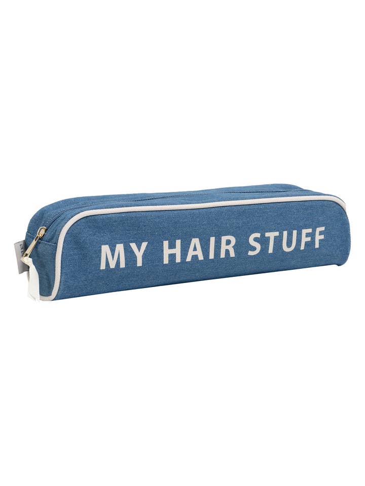 La La Amour 16oz Cotton Canvas Hair Tools Case with Heat Resistant Lining for wholesale by Magid