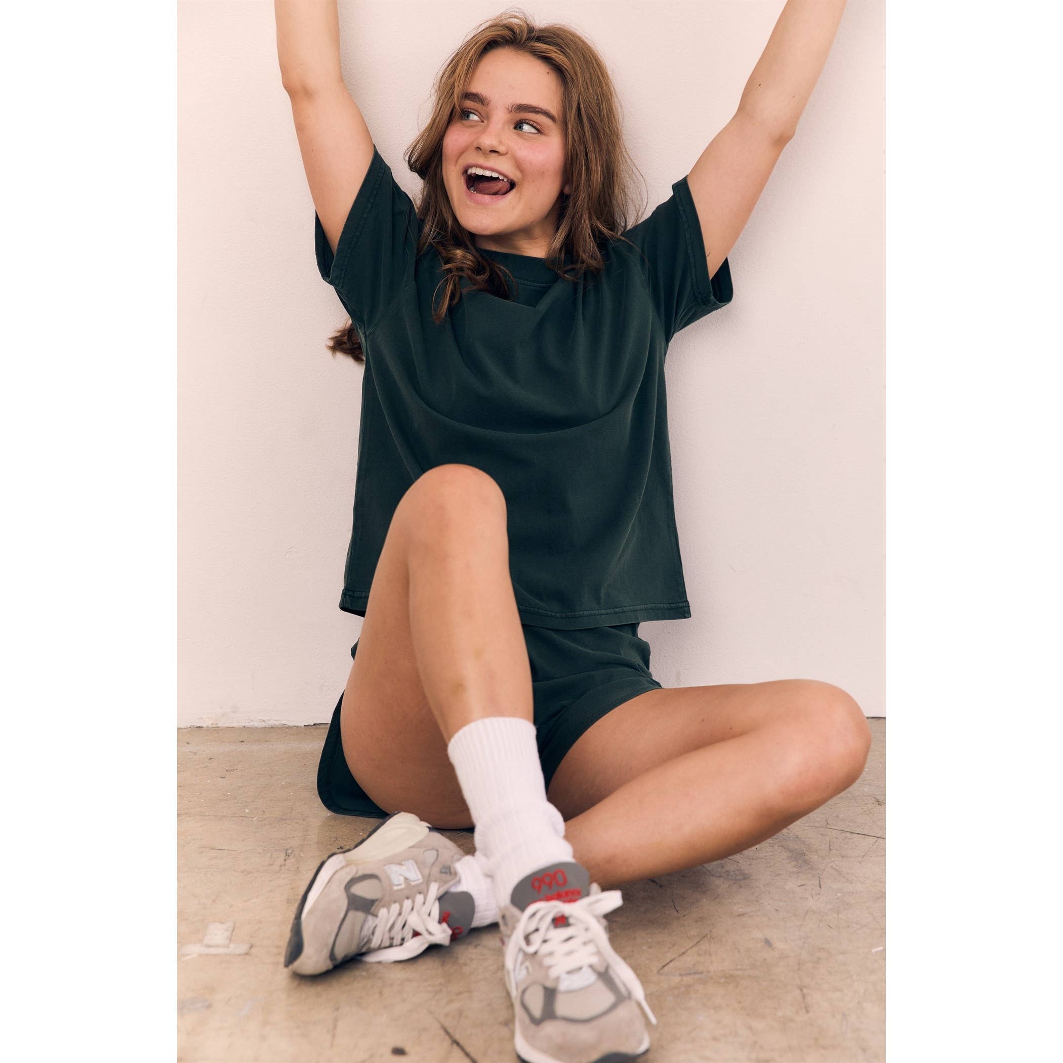 The Blank Lab - Wholesale T-Shirt - Women's - Mineral Washed Blank Cotton Tee (AAC097)17