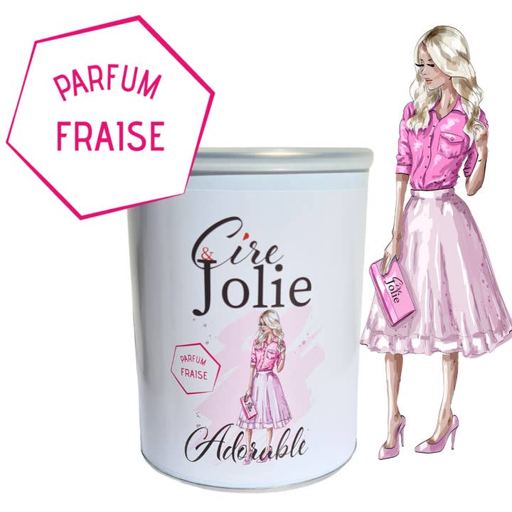 Bedårande band vax burk för wholesale av Cire & Jolie