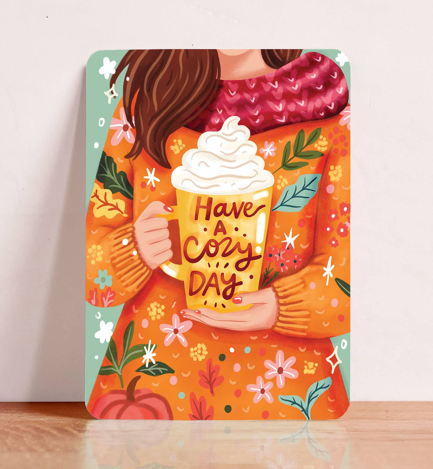 Aniet Illustration - Wholesale Birthday Card - Card congratulation birthday autumn fall postcard2