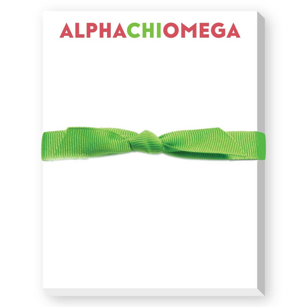 Donovan Designs - Wholesale Notepad - Sorority Greek Bright Mini Notepad8