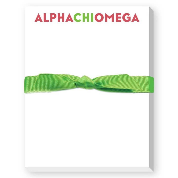 Donovan Designs - Wholesale Notepad - Sorority Greek Bright Mini Notepad8