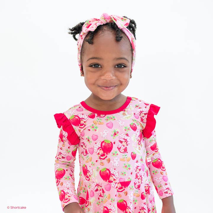 Nœud de bandeau Fraisinette™ pour la vente par Sweet Peas Co