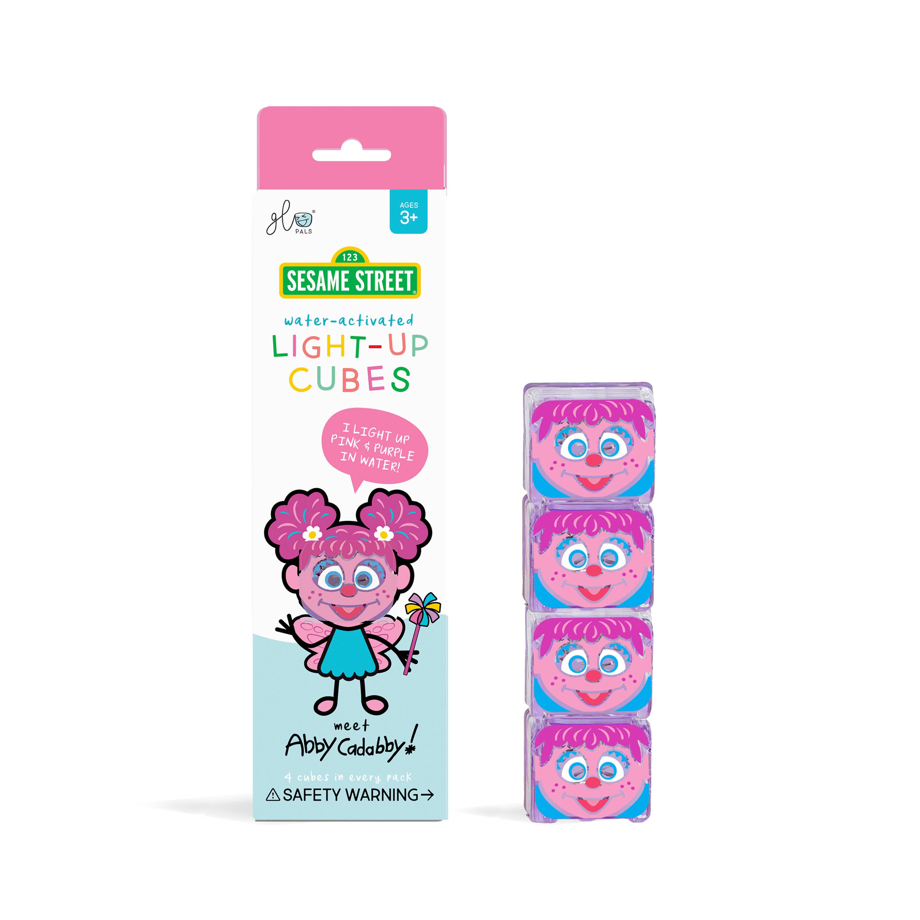 Glo Pals - Wholesale Light-Up Toy - Kids & Baby - Abby Cadabby - Sesame Street Light-Up Cubes