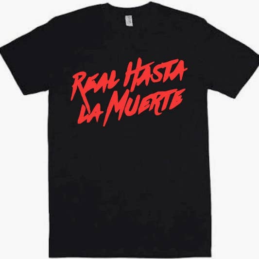 Real Hasta La Muerte-Anuel AA T-shirt for wholesale by Elite Ink Prints