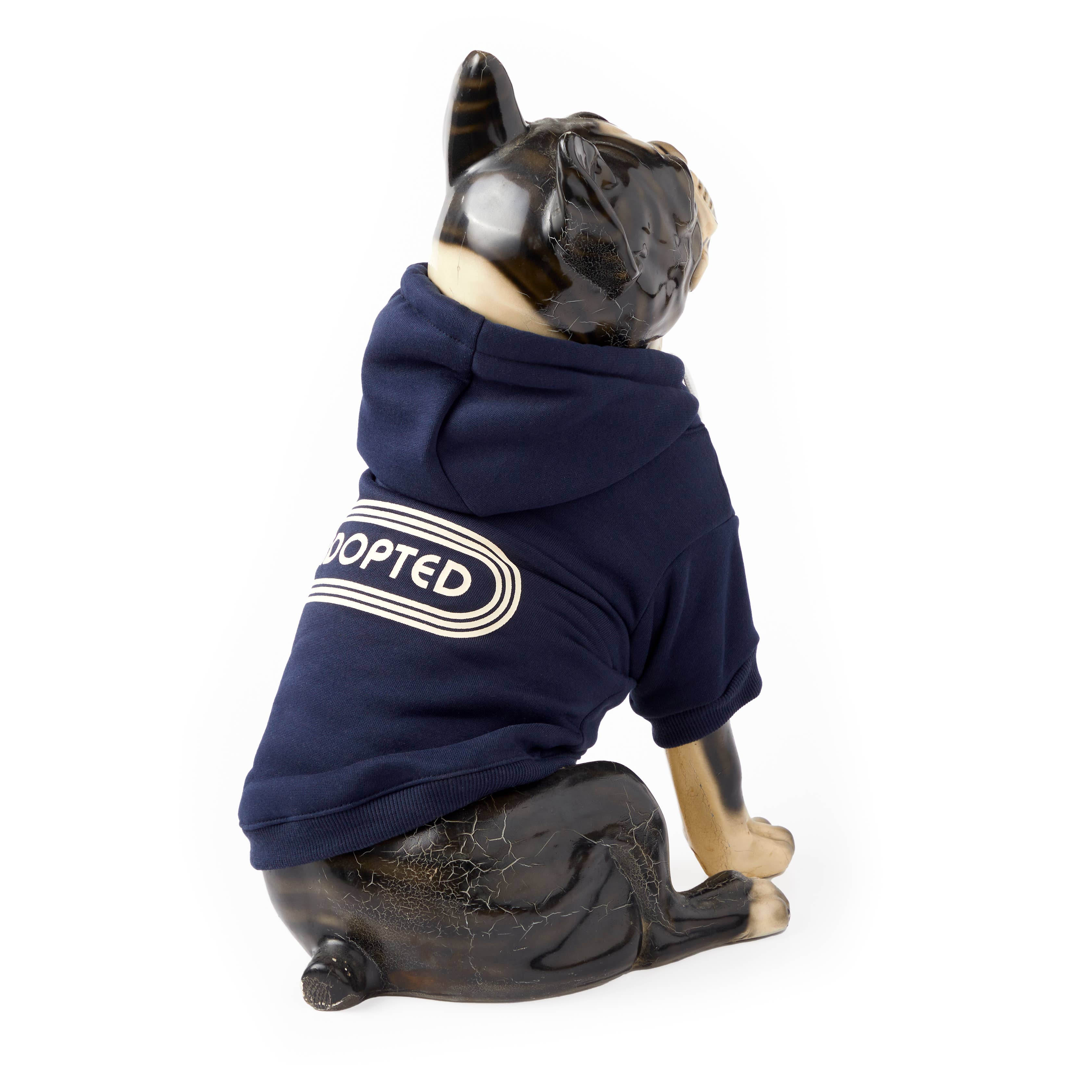 Chronicle Books - Wholesale Pet Hoodie - Dog - Brass Monkey Adopted Dog Hoodie1
