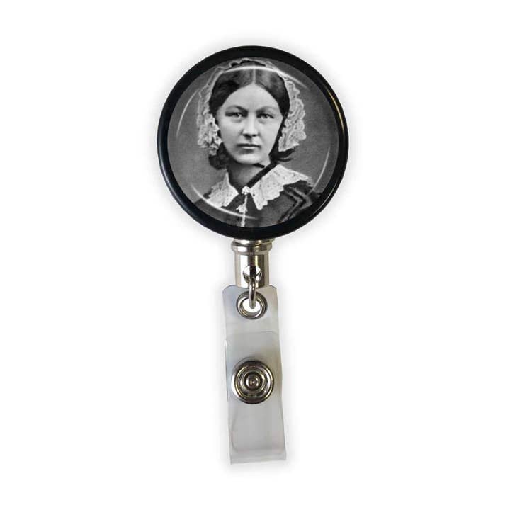 Porte-badge Florence Nightingale pour la vente par Rad Girl Creations