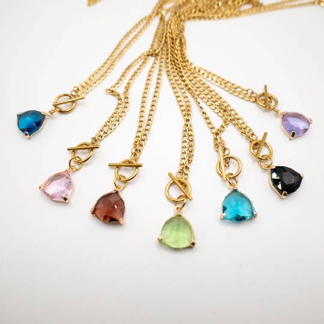 OE! - Wholesale Pendant/Charm Necklace - LIGHTS – GOLD CHAIN NECKLACE WITH PENDANT9