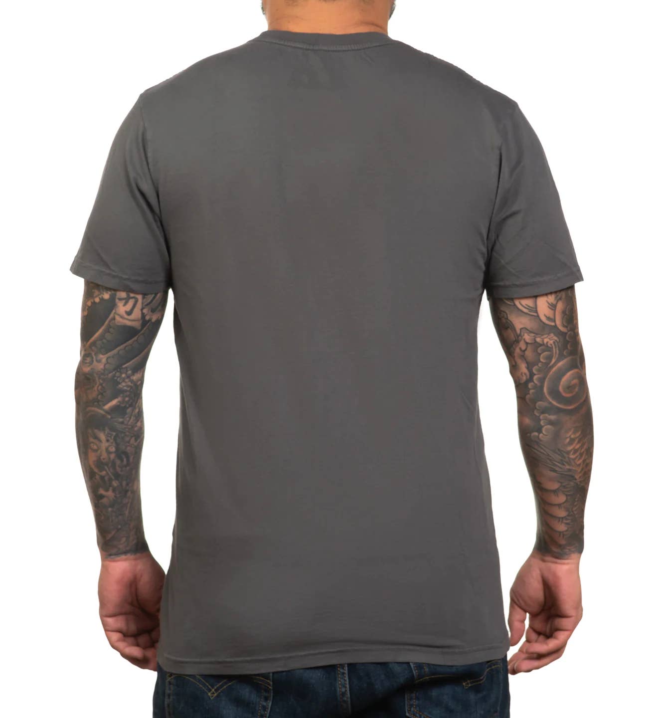 Sullen Clothing - Wholesale T-shirt – men's - The Solids Premium Pewter