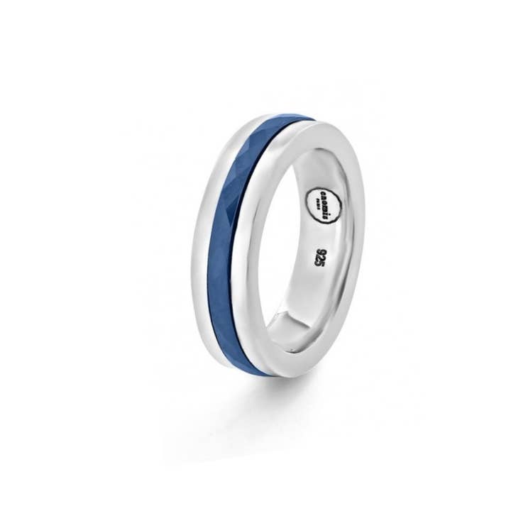 Bague Eva bleu pour la vente par Enomis