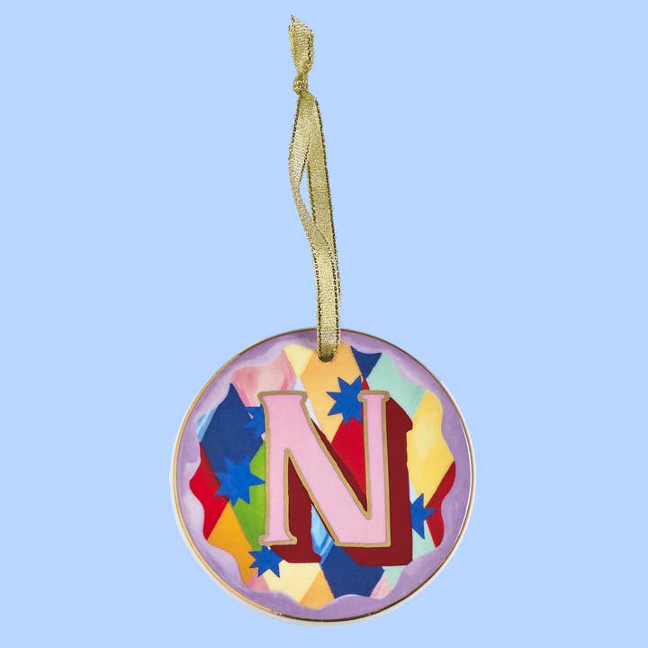 Eleanor Bowmer - Wholesale Ornament - Alphabet Bauble24