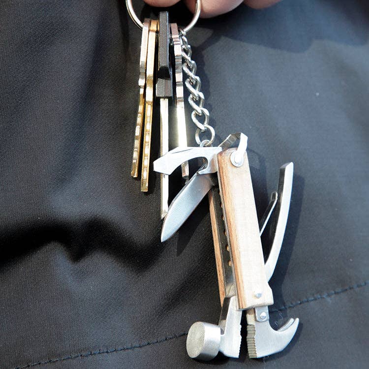 Kikkerland Design Inc - Wholesale Handy Tool - Wood Mini Hammer Tool2