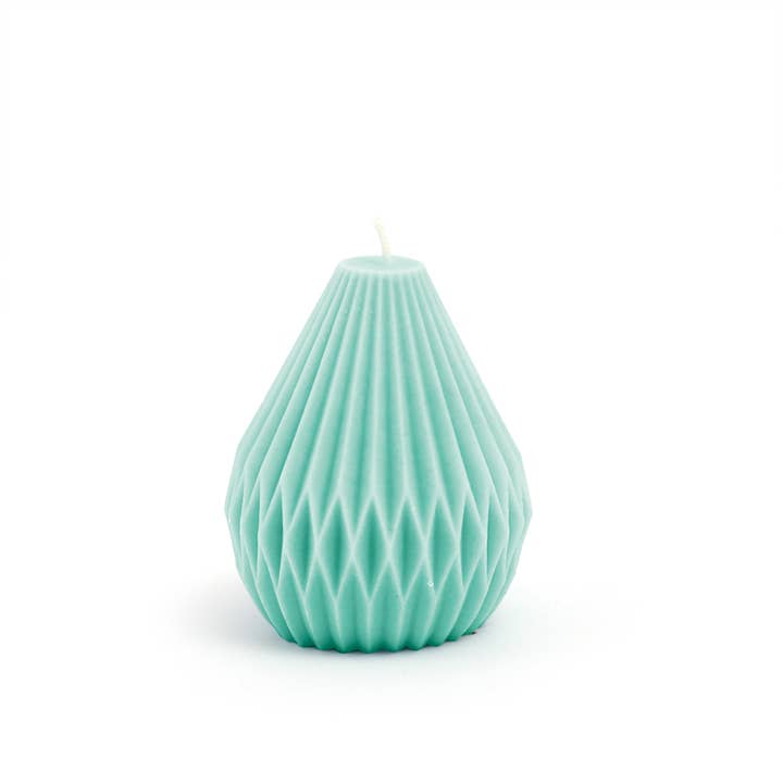 Graine Créative - Vente Outil de bricolage - MOULE BOUGIE SILICONE -GOUTTE ORIGAMI