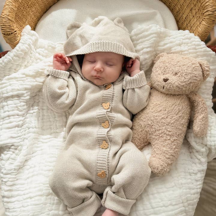 Bear Cub Jumpsuit - Natural and other Purchase Wholesale bear cub. Free Returns & Net 60 Terms on Faire trending on Faire.
