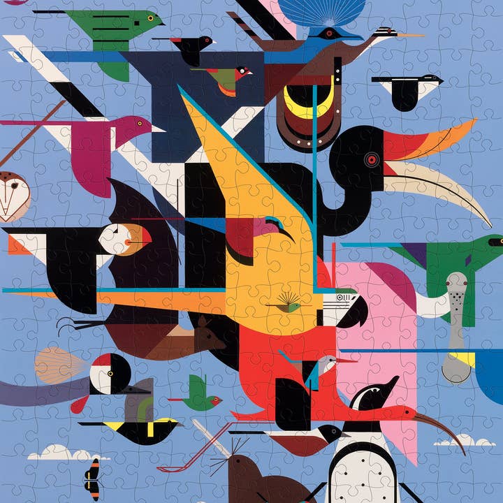 Pomegranate - Wholesale Puzzle - Adult - Charley Harper: Wings of the World 300-piece Jigsaw Puzzle1