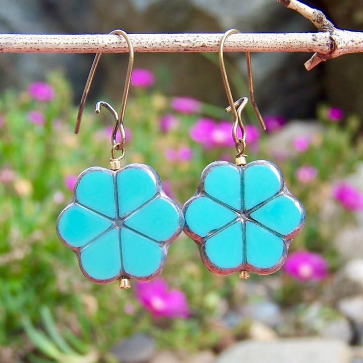 Jo Bird Jewelry - Wholesale Dangle Earrings - Forget Me Not Earrings