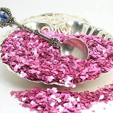 Pastel Rose German Glass Glitter - Real Super Shard Glitter for wholesale on Faire2
