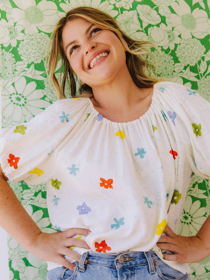 Belle Top - Weiße Blumen für den Großhandel von Soft Haus