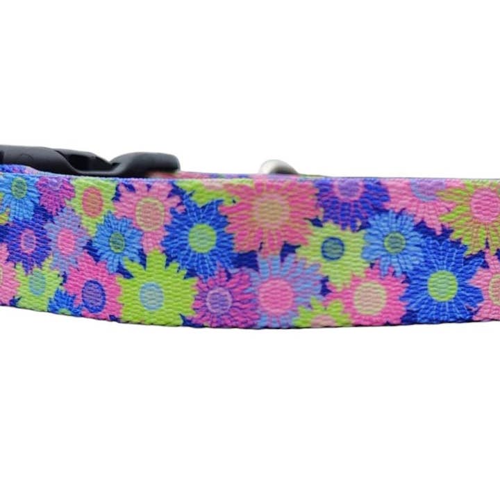 Collier pour chien Spring Daisy pour la vente par Shelby's Squad
