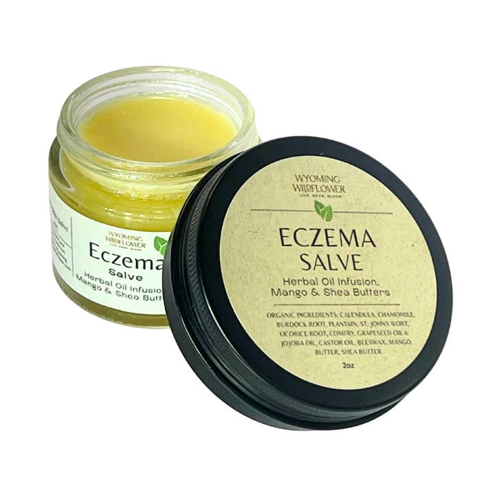 Eczema Relief Salve- Natural Barrier Support Balm for wholesale by Wyoming Wildflower