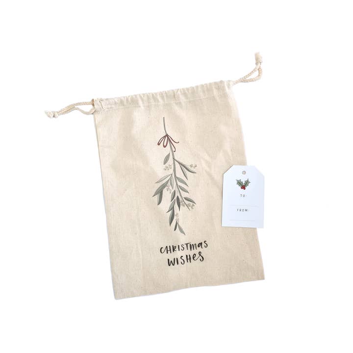 In the Daylight - Wholesale Gift bag - Christmas Mistletoe Gift Bag1