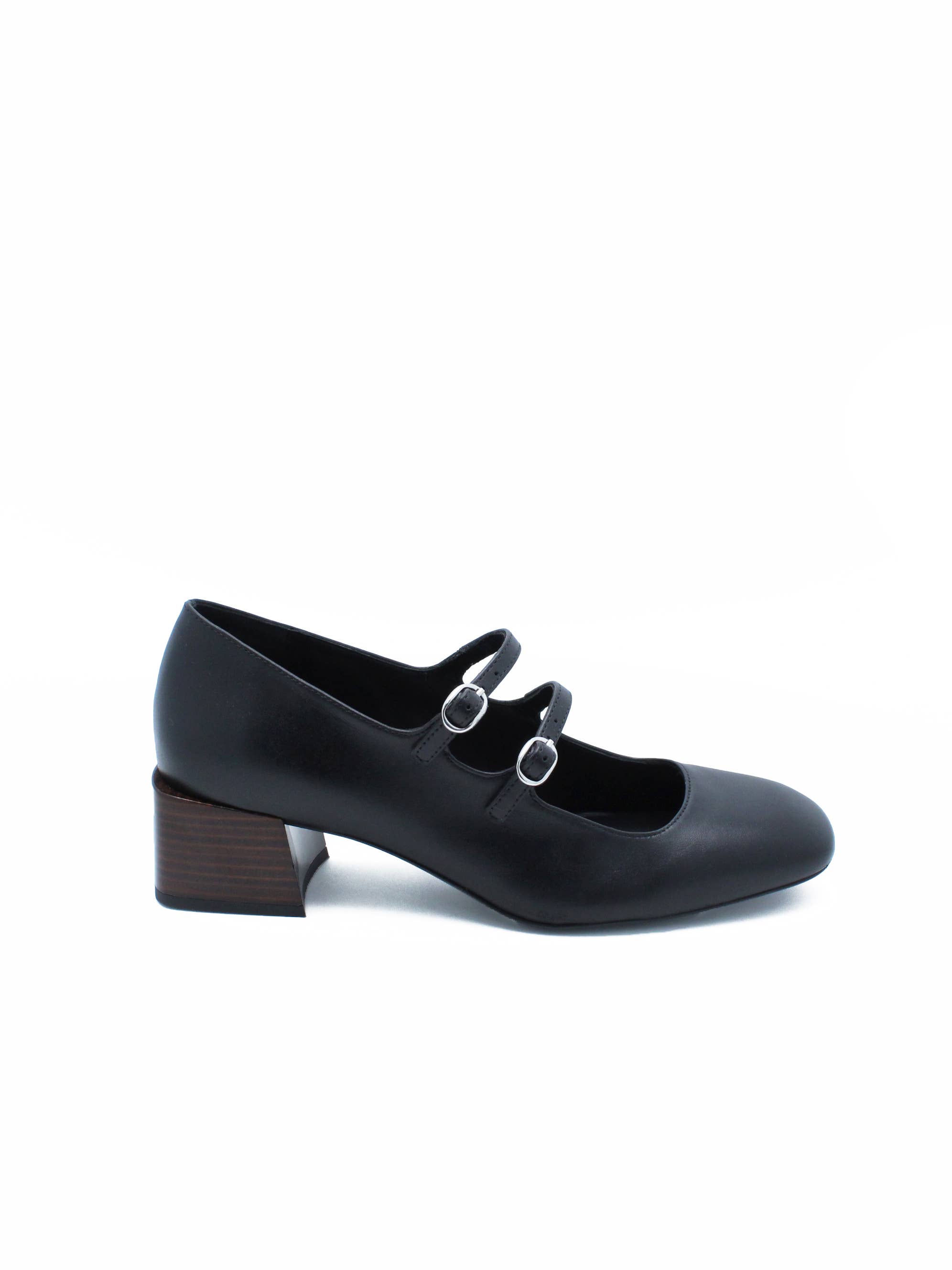 JJ HEITOR SHOES - Wholesale Low Heels - Women's - PARIS BLACK MARY JANE1