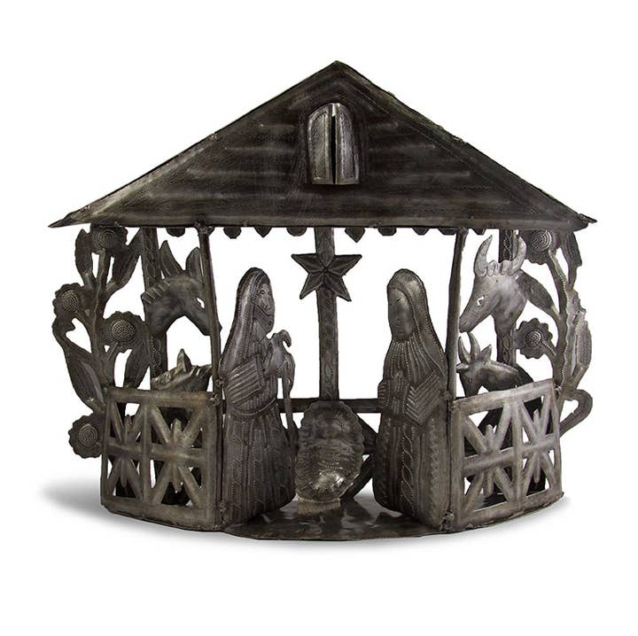 Beyond Borders - Wholesale Nativity Scene Decor - Large 3D Manger Scene0