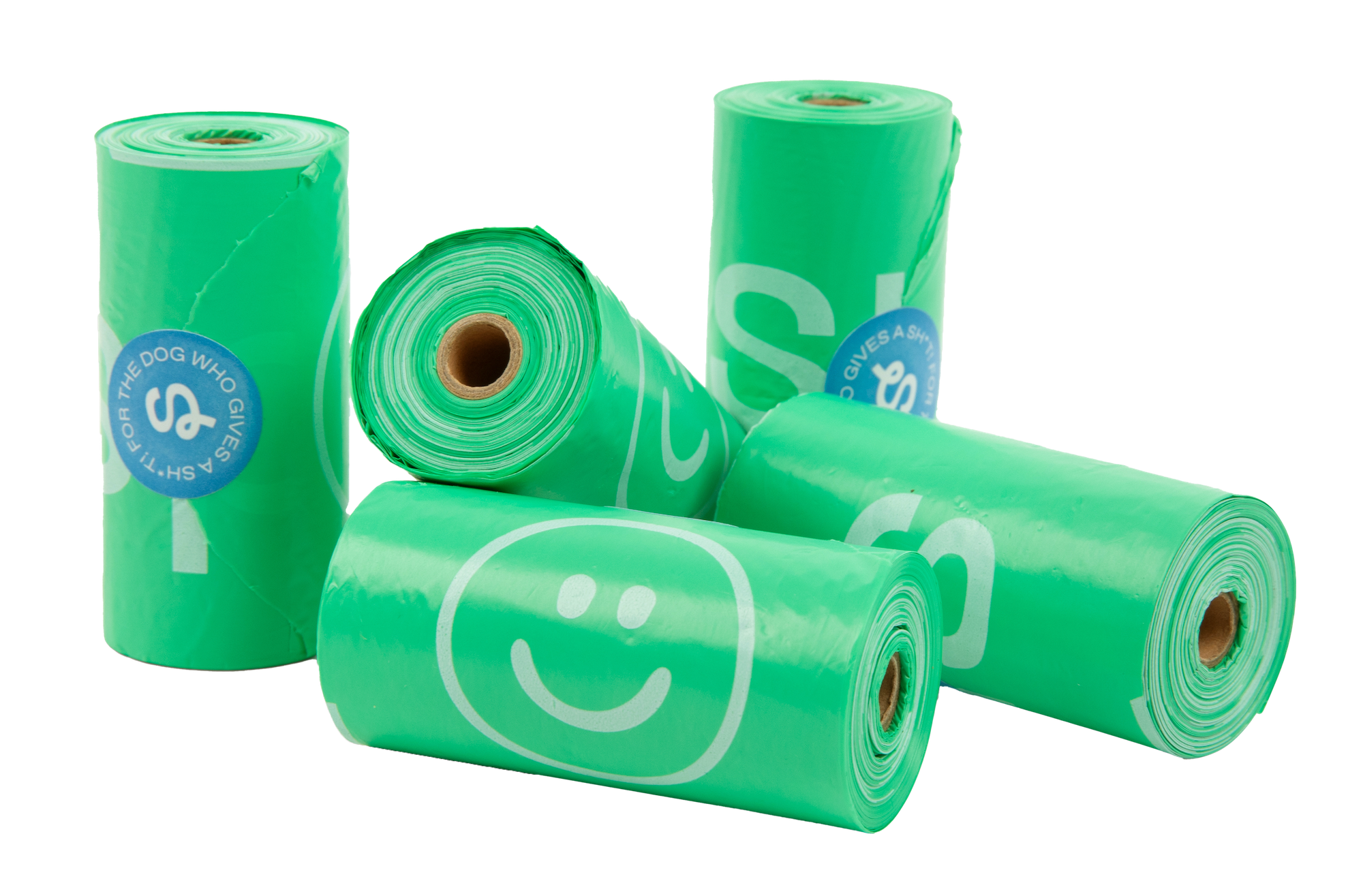 Springland Pets - Venta al por mayor Bolsitas para excrementos - Bolsas premium para desechos de perro – 120 bolsas, 8 rollos (paquete de 6)8