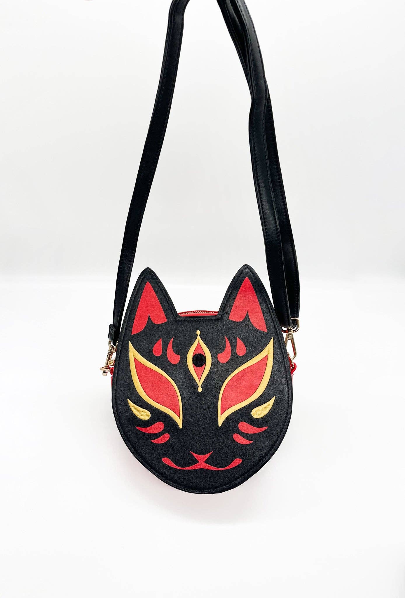 Yoshi Yoshitani LLC - Wholesale Backpack - Unisex - Kitsune Convertible Bag : Black11