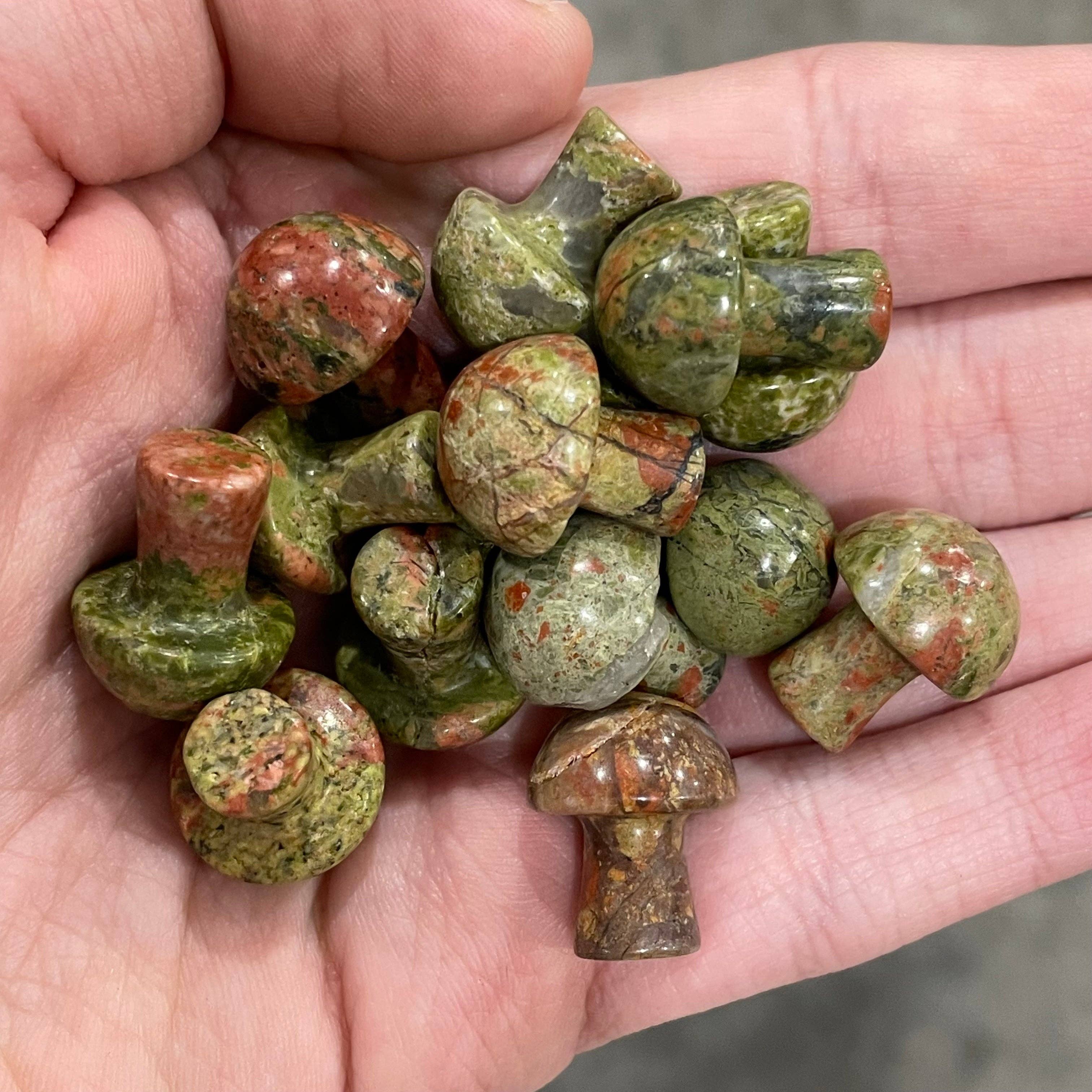 Keystone Crystals - Wholesale Spiritual Stone/Crystal -  Small Gemstone Mushrooms for Crystal and Gift Shops 6