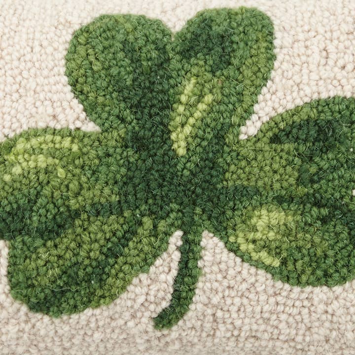 Peking Handicraft - Wholesale Throw/Decorative Pillow - Shamrock Hook Pillow2