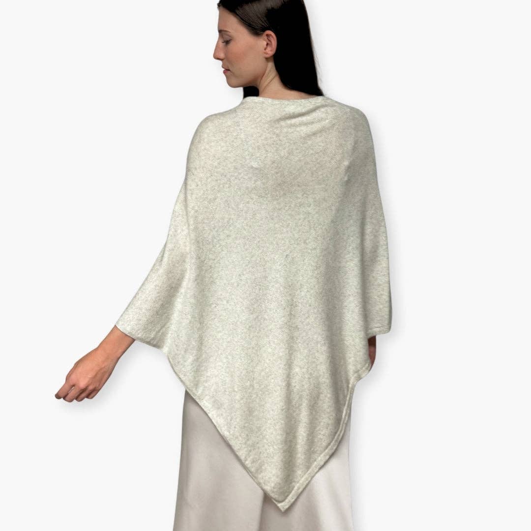 Humble Hilo - Wholesale Poncho - Women's - Humble Hilo Handloomed Cashmere Poncho, Classic5