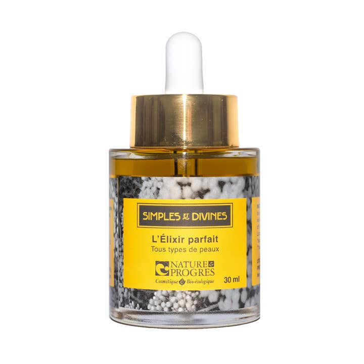 Elixir Parfait, 30ml pour la vente par les simples et divines, bio et corse