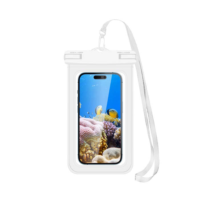Waterproof 7" Phone Wallet Pouch - IPX8 for wholesale by TECHANCY