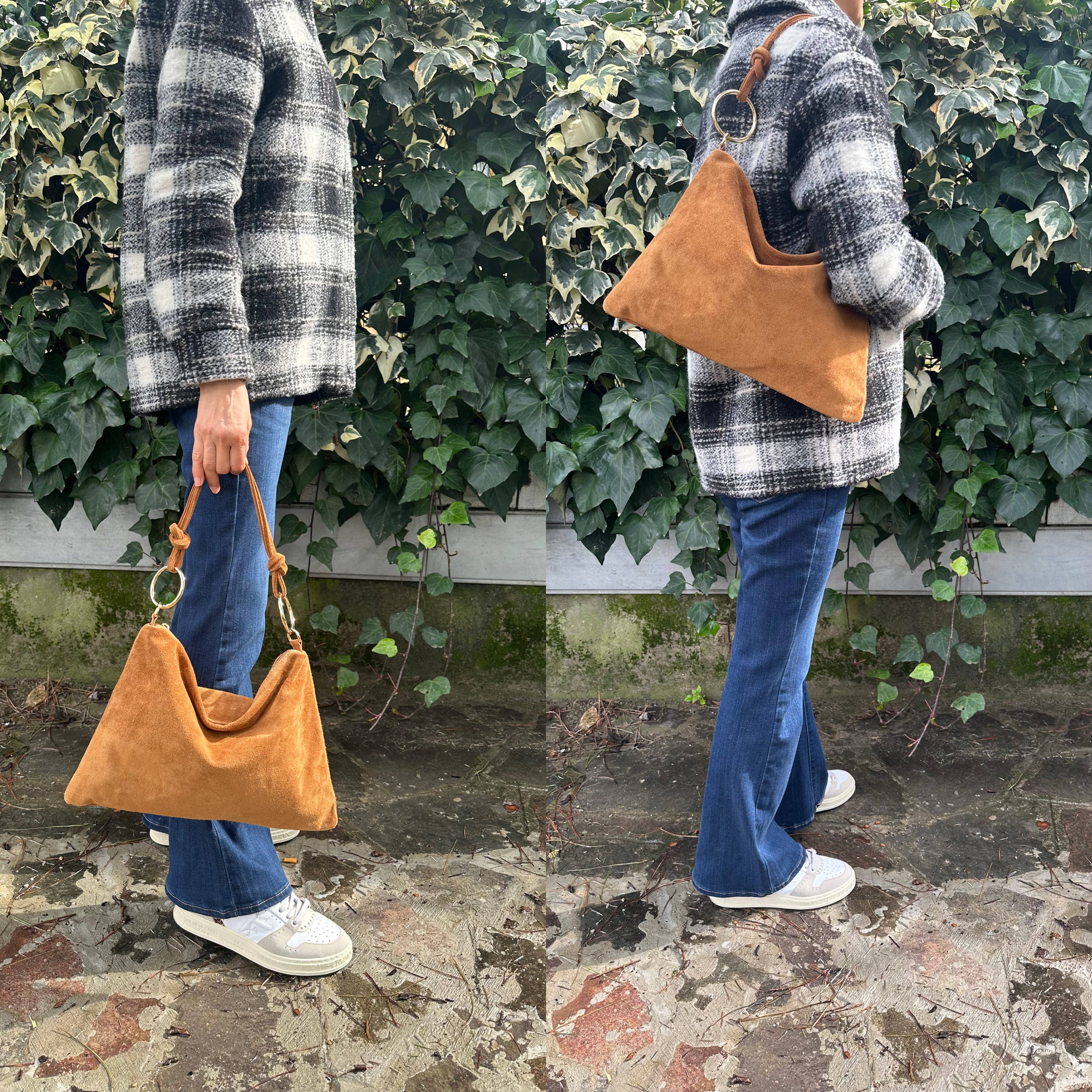 Zhade - Wholesale Shoulder Bag - Women's - SAM Large - suede17