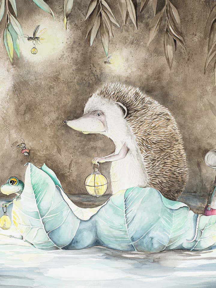 Voyage Light Giclee Print From Original Watercolor for wholesale by Katie Crawford Art