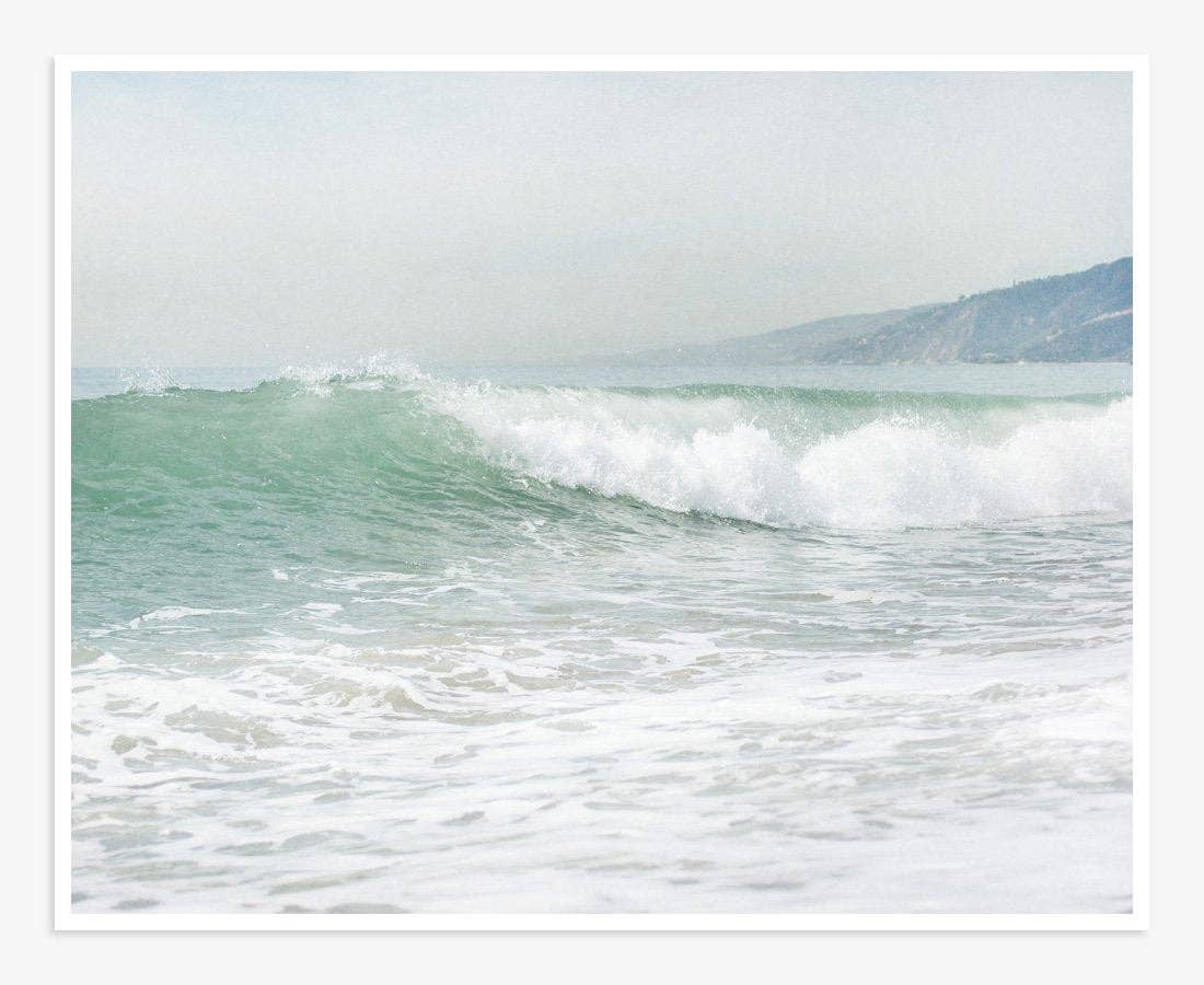 Offley Green - Wholesale Art Print - Coastal Ocean Print, 'Breaking Surf'1