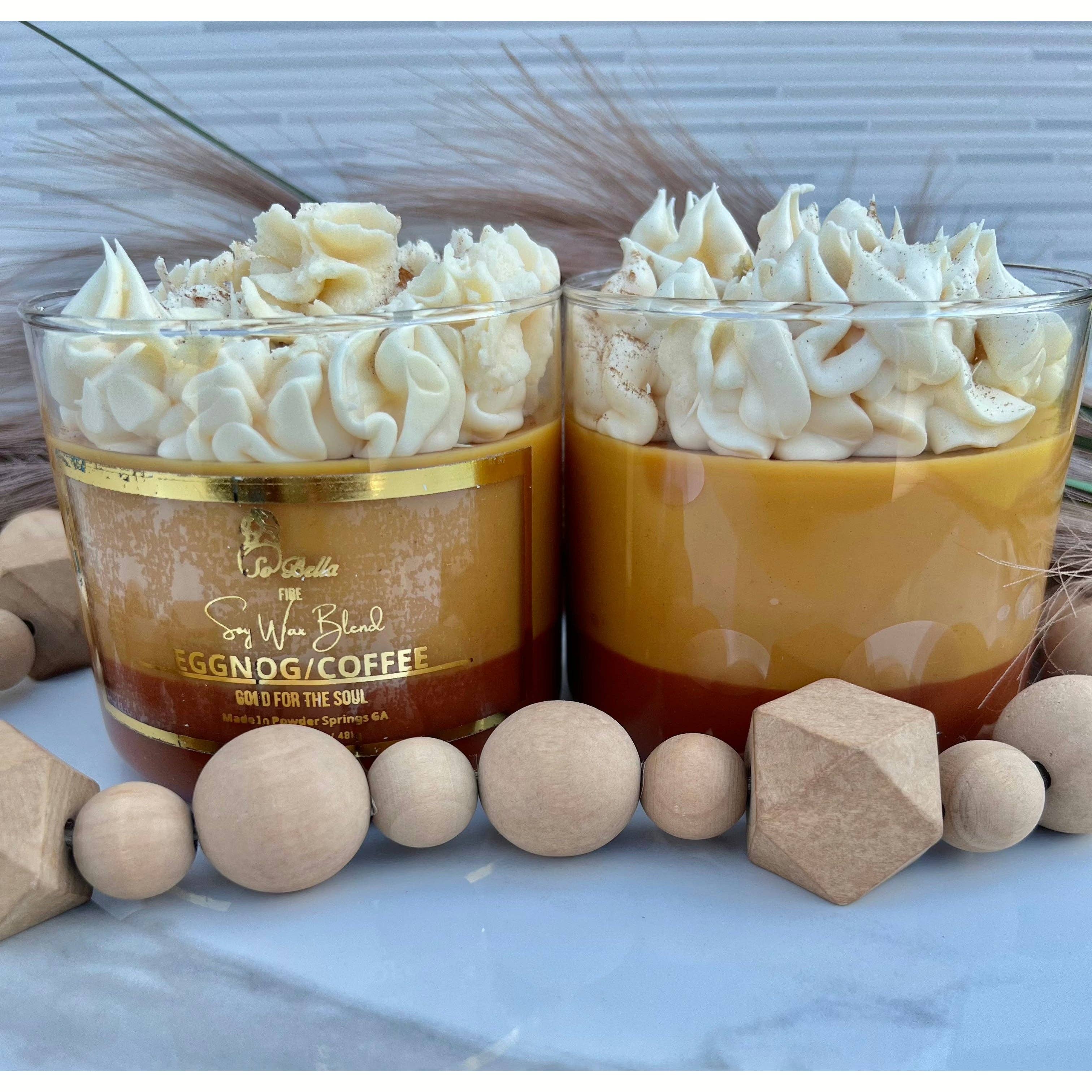 So Bella - Wholesale Jar/Filled Candle - Eggnog/Coffee 17 oz Candle2