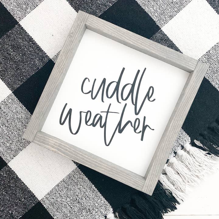 Ashwood Designs - Vente Pancarte - météo câline