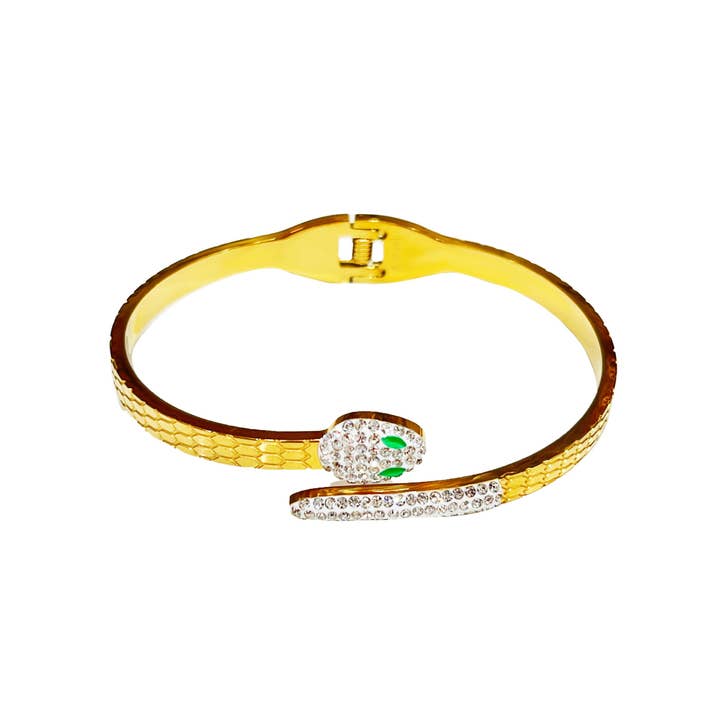 AMORINO SRL – wholesale Cuff bracelet – Rigid Bracelet with Snake - DH2388E5370