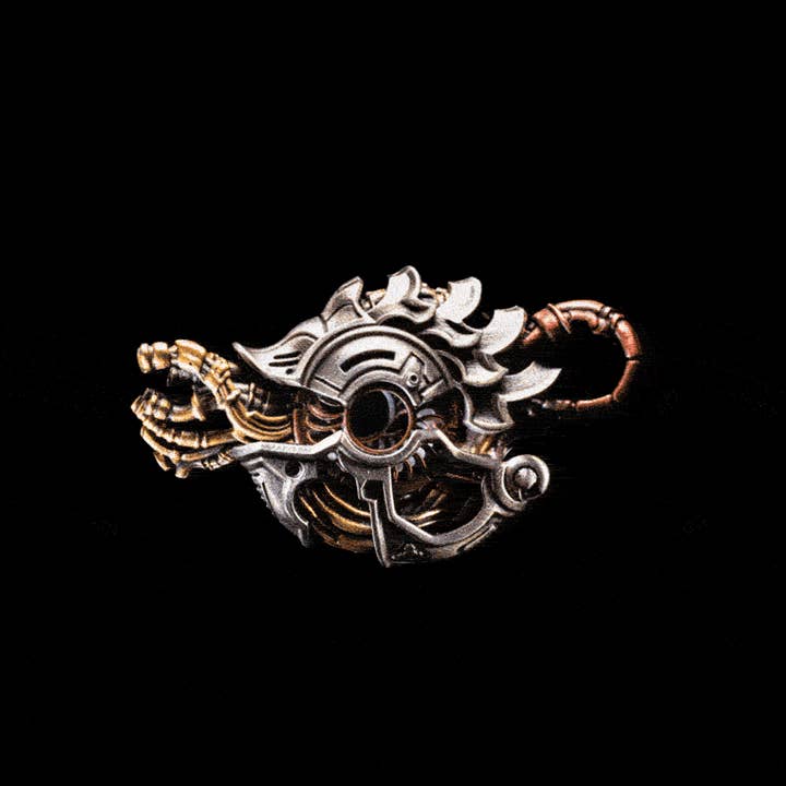 Steampunk Nautilus Pendant for wholesale by Coppertist.wu