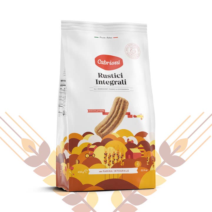 Cabrioni Whole Wheat Rustic Cookies for wholesale by Cabrioni
