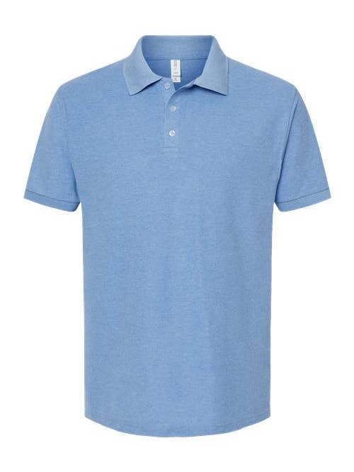 Total Apparel - Wholesale Polo - Men's - Tultex Men's 50/50 Sport Pique Polo | 50/50 Deco Ready | 4002