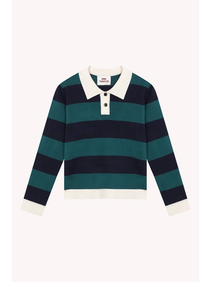 MindTraveler - Wholesale Polo - Women's - Blair Navy Polo2