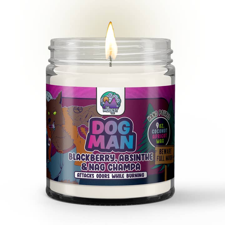 Dog Man - Luktborttagande ljus för wholesale av Modest&Co