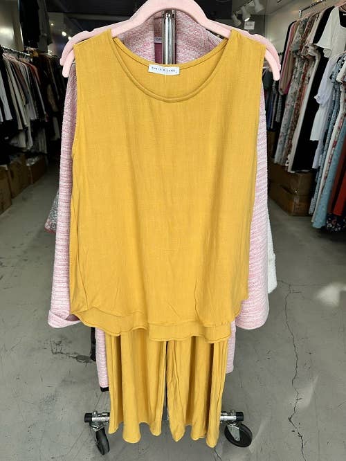 Chris & Carol Apparel - Venta al por mayor Pantalones - Mujer - 232133P-PANTALONES SÓLIDOS TEJIDOS4