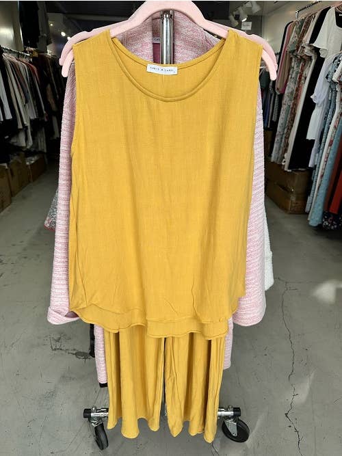 Chris & Carol Apparel - Venta al por mayor Pantalones - Mujer - 232133P-PANTALONES SÓLIDOS TEJIDOS4