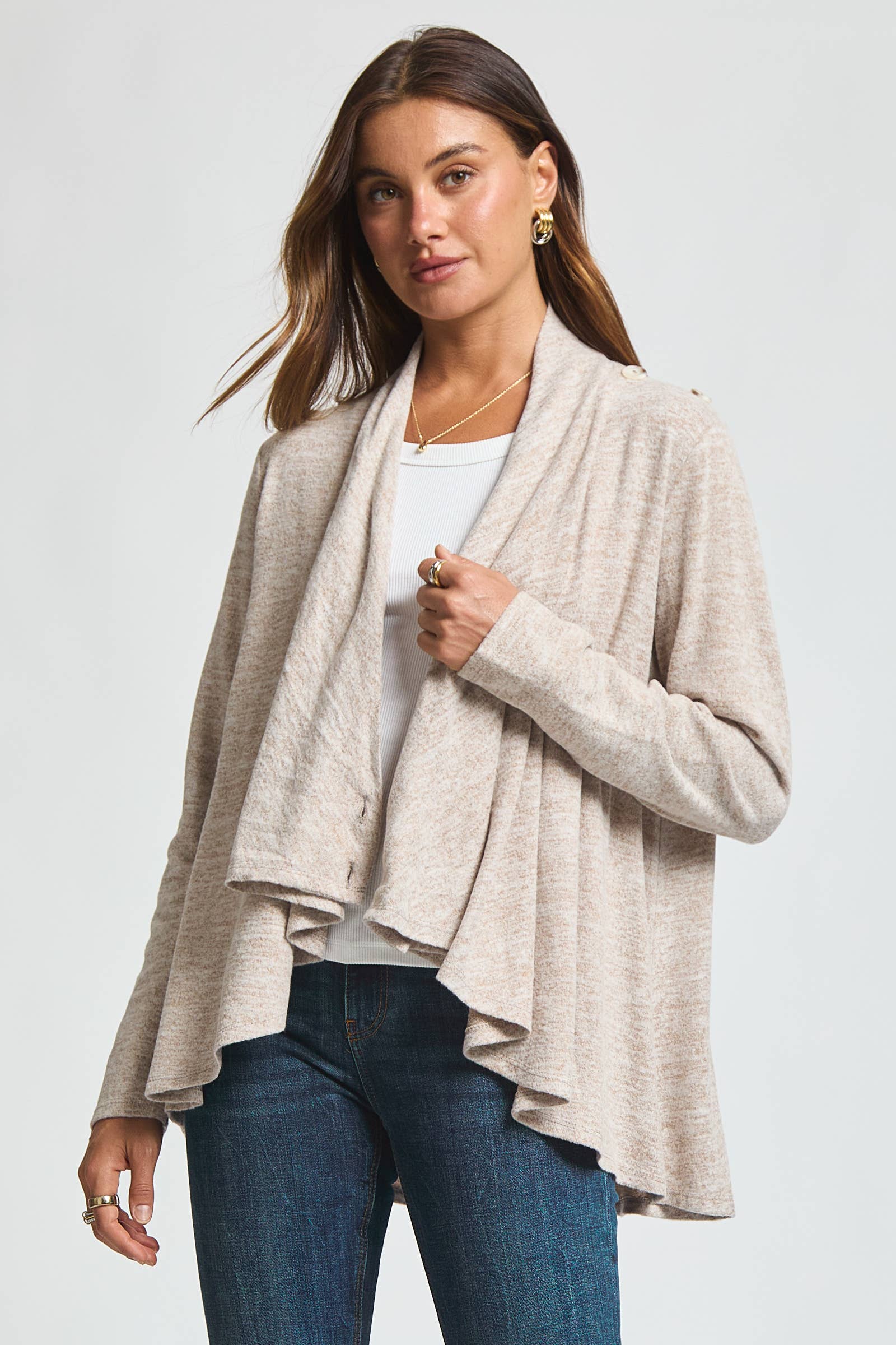 Dear Scarlett – wholesale Kofta - Dam – 2-i-1 Mjuk Tröja/Kofta med Flera Användningsområden14